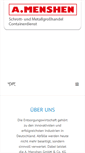Mobile Screenshot of menshen.de